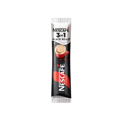 Nescafe Inst 3in1 Black Roast 14 g