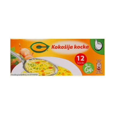 Kocka Bujon Kokošja Centroproizvod 132 g