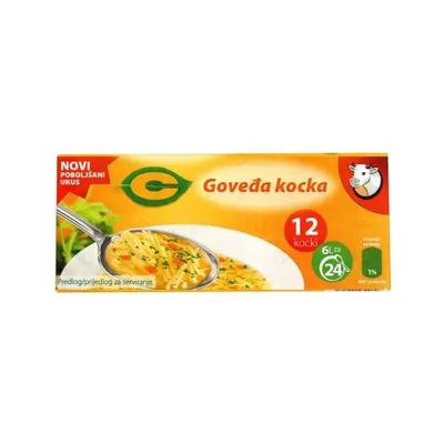 Kocka Za Supu Govedji Bujon Centroproizvod 132 g