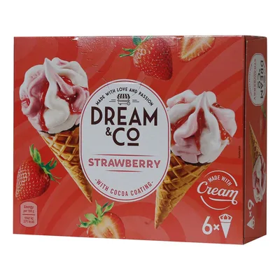 Dream & Co Sladoled Van.Kornet Multipak 960 ml