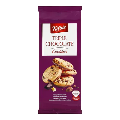 Cookies Triple Chocolate Kitbis 200 g