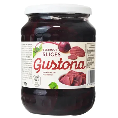 Gustona Cvekla Kolutovi 670 g