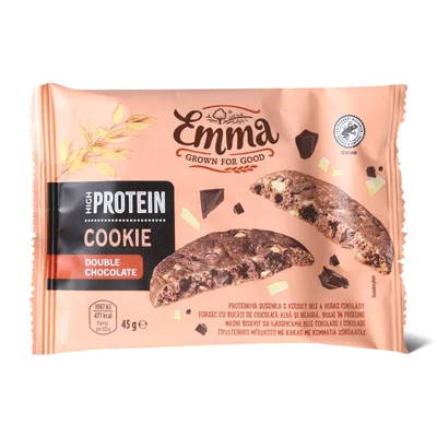 Emma Cookie Double Chocolate Protein 45 g