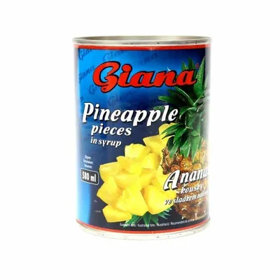 Kompot Ananas Giana Kocka 565 g