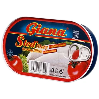 Giana Haringa U Paradajz Sosu 170 g