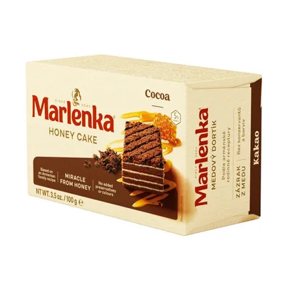 Torta Parče Med Kakao Marlenka 100 g