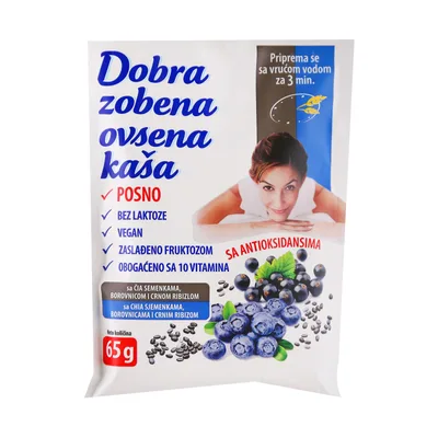 Dobra Ovsena Kasa Cia/Borov/Ribizla 60 g
