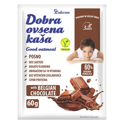 Dobra Ovsena Kaša Sa Čokoladom Mogador 60 g
