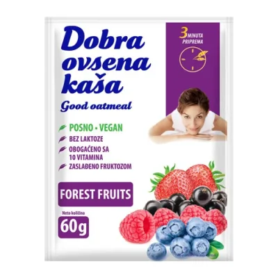 Dobra Ovsena Kaša Šumsko Voće Mogador 60 g