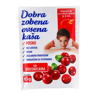 Dobra Ovsena Kaša Brusnica Mogador 60 g