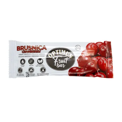 Nut Bar Brusnica 35 g