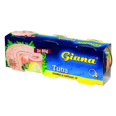Tunjevina Giana Komadi U Sunc.Ulju 240 g