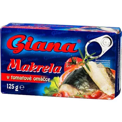 Giana Skuša U Paradajz Sosu 125 g