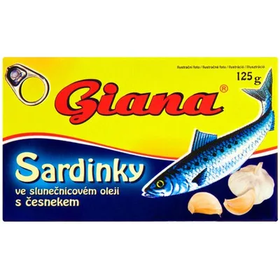 Skusa Giana U Ulju 125 g