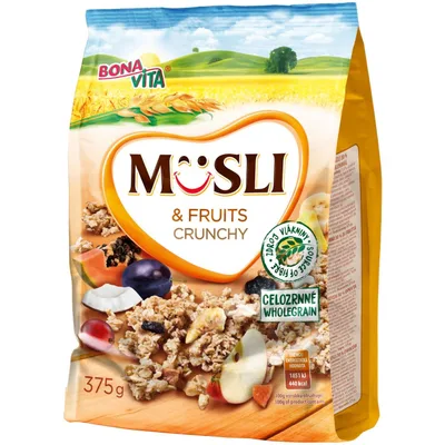 Musli Crunchy Voće Bonavita 375 g