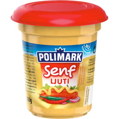Senf Ljuti Casica Polimark 100 g