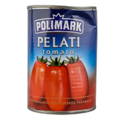 Paradajz Pelat Polimark Oguljeni 400 ml