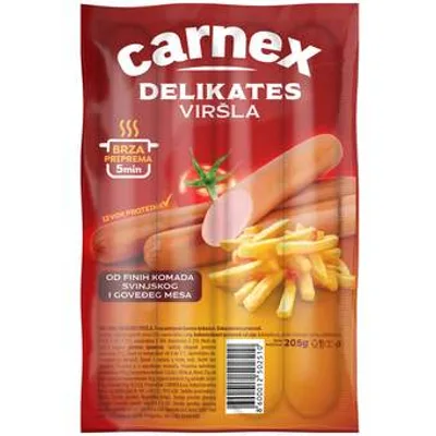 Carnex Vir.Sv.Delikates 205 g