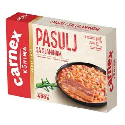 Carnex Gotovo Jelo Pasulj Sa Slaninom 400 g