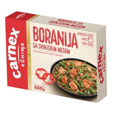 Carnex Gotovo Jelo Boranija Sa Svinjskim Mesom 400 g
