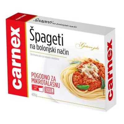 Carnex Spagete Bolonjeze Ca 400 g