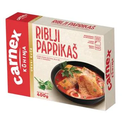 Carnex Gotovo Jelo Riblji Paprikas 400 g