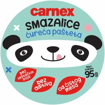 Carnex Pasteta Cureca Smazalica 95 g