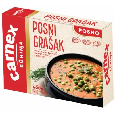 Carnex G J Grašak Posni 400 g