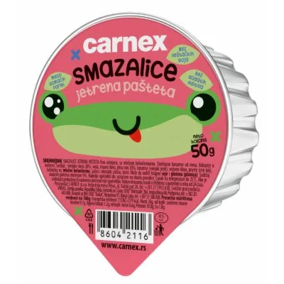Carnex Pileća Pašteta Smazalica 50 g