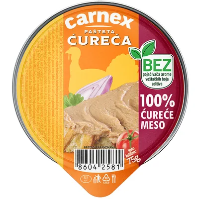 Carnex Pašteta Ćureća 75 g