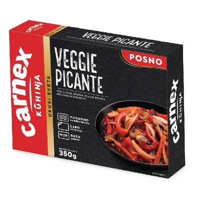 Carnex Vegetarijansko Jelo U Pikant Sosu 350 g