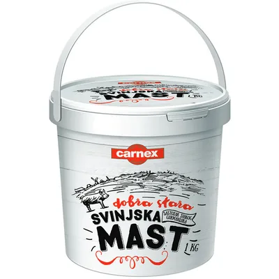 Carnex Svinjska Mast Naša Kuća 1 kg