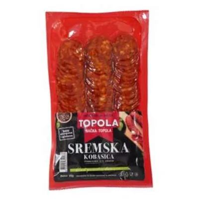 Kobasica Sremska Slajs Vp Topol 80 g