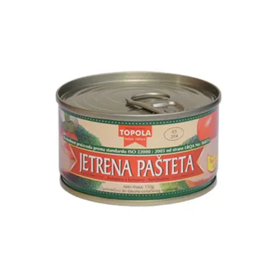 Pasteta Jetrena Im Topola 150 g