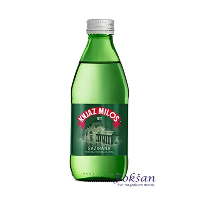 Knjaz Miloš Voda Gazirana Stpb Knjazmiloš 330 ml