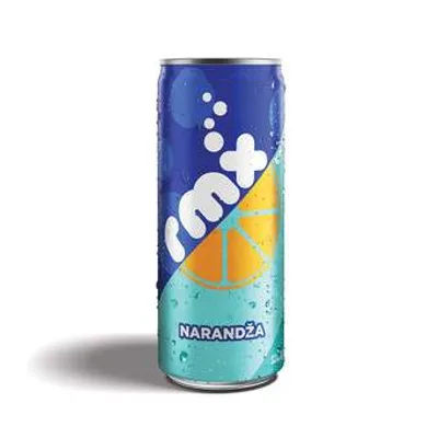 Knjaz Miloš Gazirani Napitak Remix Superior Pomorandža Can Knjaz Miloš 330 ml