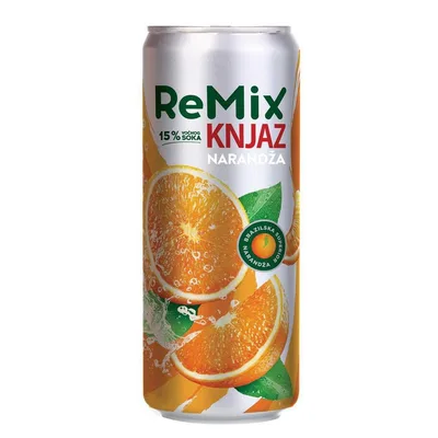 Sok Remix Pomorandža Knjaz Mi 1,75 L