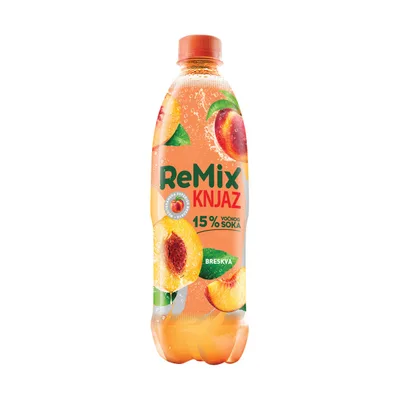 Remix Knjaz Superior Breskva Pet 1,5 L