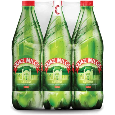 Knjaz Miloš Voda Knjaz Miloš Gazirana Staklo 25 L