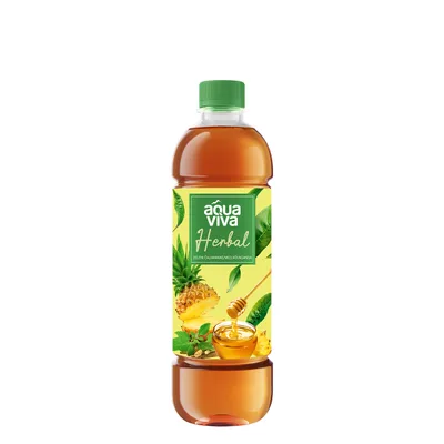 Aqua Viva Ice Tea Herbal Zeleni Čajananasmedašvaganda Pet 5 L