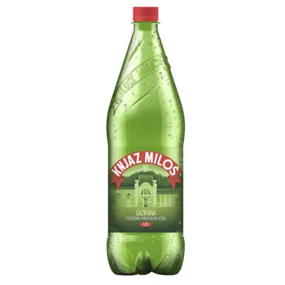 Knjaz Miloš Voda Gazirana Pet 1,25 L