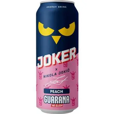 Knjaz Miloš Energ Pice Guarana Joker Peach 500 ml