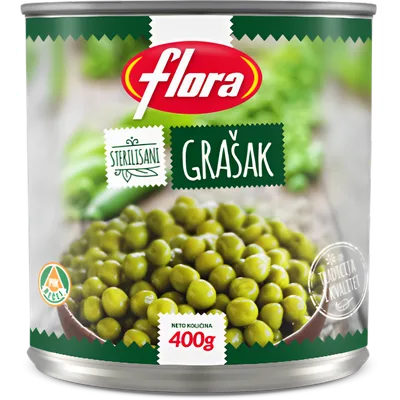Pik Bečej Grasak Lim. Easy Open Flora 400 g