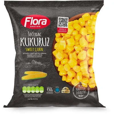 Kukuruz Šećerac Flora 450 g