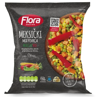 Povrće Meš Meksički Miks Flora 450 g