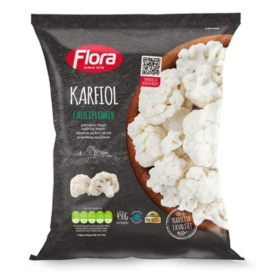 Karfiol Smrz Flora 450 g