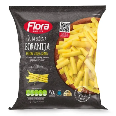 Delistirano Smrznuto Povrce Flora Boranija Zuta 400 g