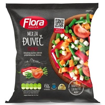 Rižoto Mix Smrz Flora 400 g