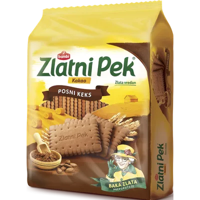 Bambi Keks Posni Zlatni Pek 630 g