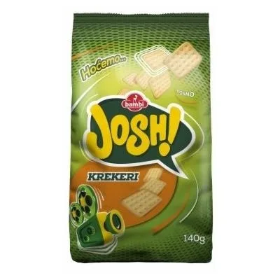 Bambi Krekeri Slani Jos 140 g